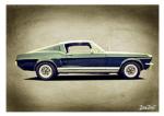 Poster mit Motiv von Mustang PoMu62