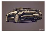 Poster mit Motiv von Mustang PoMu63