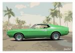 Poster mit Motiv von Mustang PoMu7