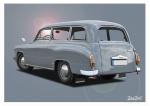 Poster mit Motiv von Wartburg PoWa17