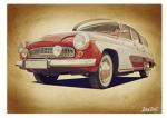 Poster mit Motiv von Wartburg PoWa25