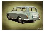 Poster mit Motiv von Wartburg PoWa29
