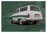 Poster mit Motiv von Wartburg PoWa4