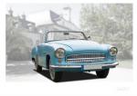 Poster mit Motiv von Wartburg PoWa40