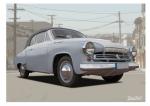 Poster mit Motiv von Wartburg PoWa54