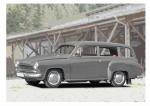 Poster mit Motiv von Wartburg PoWa67