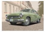 Poster mit Motiv von Wartburg PoWa74