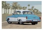 Poster mit Motiv von Wartburg PoWa79