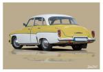 Poster mit Motiv von Wartburg PoWa9