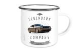 Emailletasse mit Motiv von Challenger & Charger ETaCh19