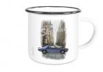 Emailletasse mit Motiv von Challenger & Charger ETaCh5