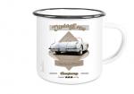 Emaille Tasse / Becher mit Motiv von Corvette ETaCo59
