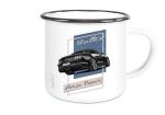 Emaille Tasse / Becher mit Motiv von Mustang ETaMu25