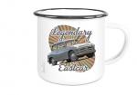 Emailletasse mit Motiv von OstCars ETaOC14