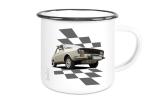 Emailletasse mit Motiv von OstCars ETaOC21