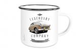 Emailletasse mit Motiv von OstCars ETaOC34