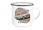 Emailletasse mit Motiv von OstCars ETaOC36