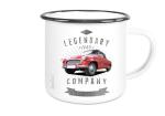 Emailletasse mit Motiv von OstCars ETaOC49