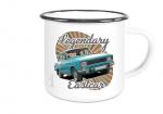 Emailletasse mit Motiv von OstCars ETaOC7
