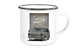 Emailletasse mit Motiv von Trabant ETaTr21