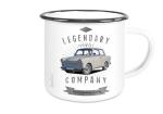 Emailletasse mit Motiv von Trabant ETaTr30