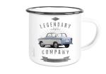 Emailletasse mit Motiv von Trabant ETaTr43