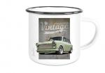 Emailletasse mit Motiv von Trabant ETaTr55