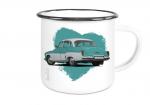 Emailletasse mit Motiv von Wartburg ETaWa15