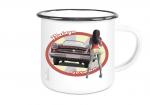 Emailletasse mit Motiv von Wartburg ETaWa20