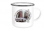 Emailletasse mit Motiv von Wartburg ETaWa24