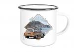 Emailletasse mit Motiv von Wartburg ETaWa26