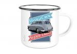 Emailletasse mit Motiv von Wartburg ETaWa30