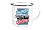 Emailletasse mit Motiv von Wartburg ETaWa33