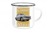Emailletasse mit Motiv von Wartburg ETaWa45