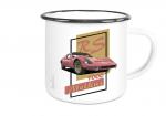 Emailletasse mit Motiv von Wartburg ETaWa53