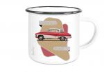 Emailletasse mit Motiv von Wartburg ETaWa68