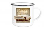 Emailletasse mit Motiv von Wartburg ETaWa78