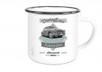 Emailletasse mit Motiv von Wartburg ETaWa79