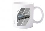 Keramiktasse mit Motiv von OstCars KTaOC15