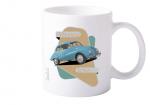 Keramiktasse mit Motiv von OstCars KTaOC2