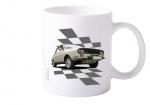 Keramiktasse mit Motiv von OstCars KTaOC21