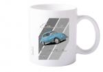 Keramiktasse mit Motiv von OstCars KTaOC3