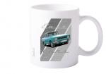 Keramiktasse mit Motiv von OstCars KTaOC9