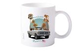 Keramiktasse mit Motiv von Pickup KTaPu26