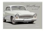 A2 Wandkalender 2026 mit Motiven passende Ausstattung für Wartburg -Fans und -Garagen (keine originalen Markenartikel)